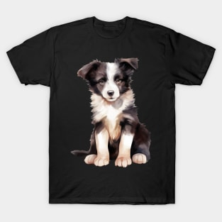 Puppy Border Collie T-Shirt